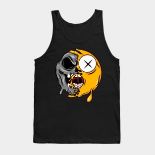 Dead Zombie Emoji Tank Top